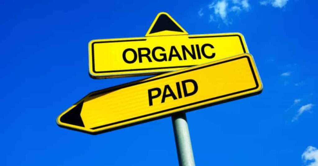 Organic vs. Paid Marketing
